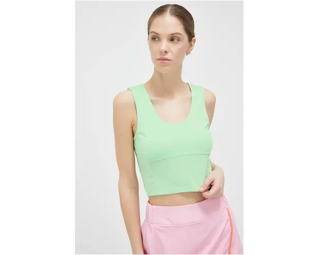 Columbia top sport Boundless Trek femei, culoarea verde 2033471