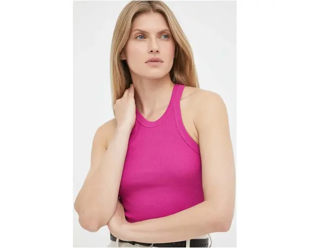 G-Star Raw top din bumbac x Sofi Tukker culoarea roz