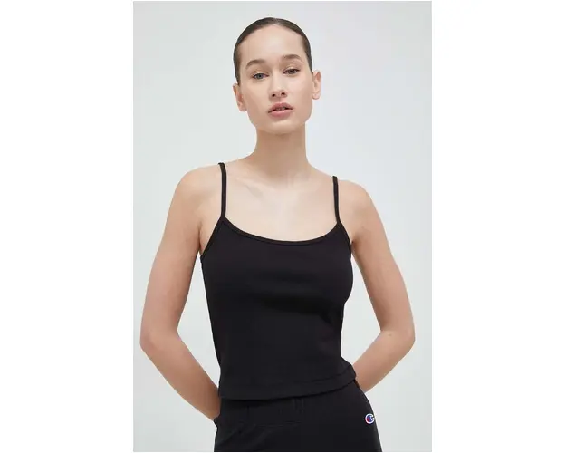 Champion top femei, culoarea negru