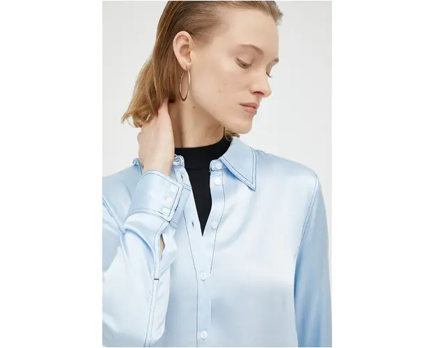 Résumé camasa femei, cu guler clasic, relaxed