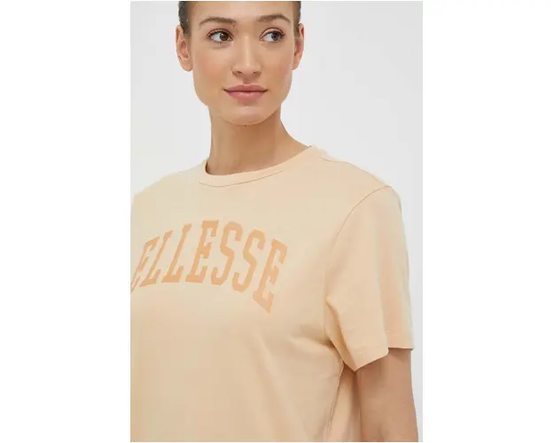 Ellesse tricou din bumbac culoarea portocaliu SGR17859-LIGHTGREY