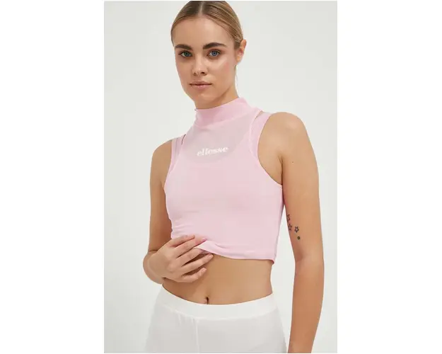 Ellesse top femei, culoarea roz
