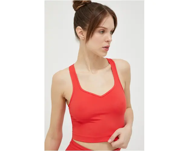 Casall top de yoga culoarea rosu