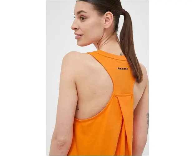 Mammut top Massone Patch femei, culoarea portocaliu
