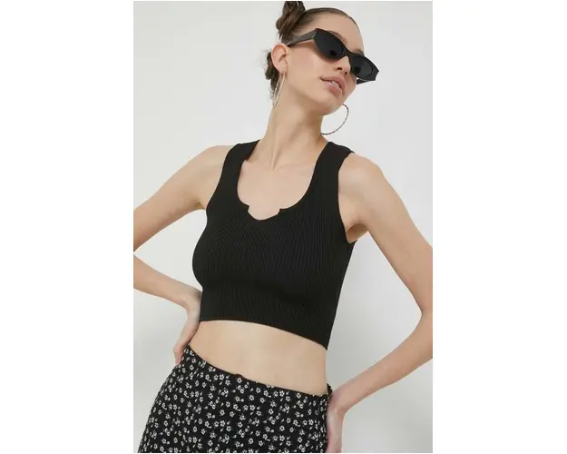 Sixth June top femei, culoarea negru