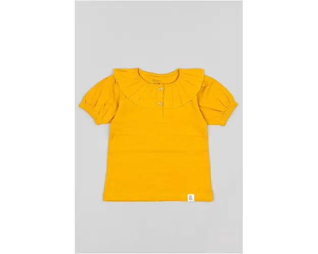 zippy tricou de bumbac pentru copii culoarea verde