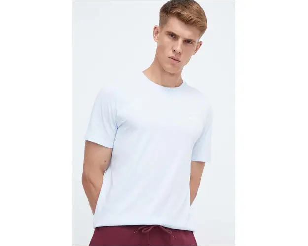 Puma tricou din bumbac culoarea alb, uni 535587-02