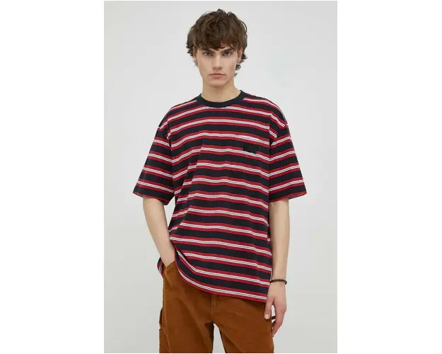 Levi's tricou din bumbac , culoarea rosu, modelator