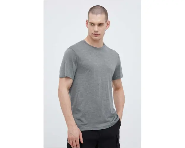 Houdini tricou sport Activist culoarea gri, melanj