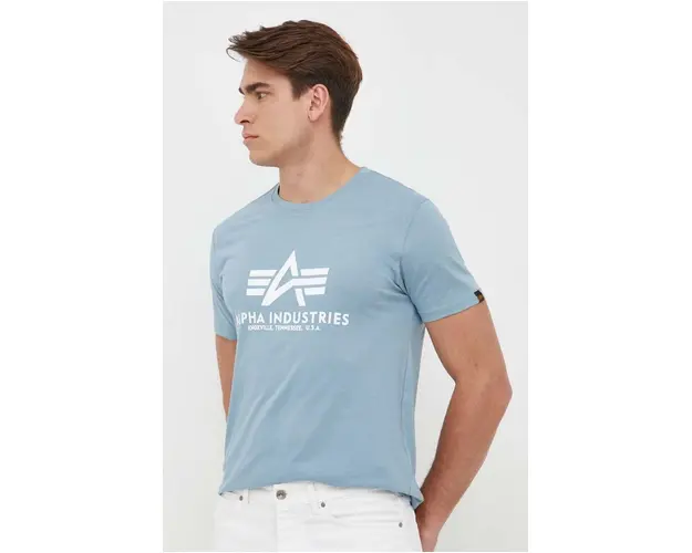 Alpha Industries tricou din bumbac cu imprimeu