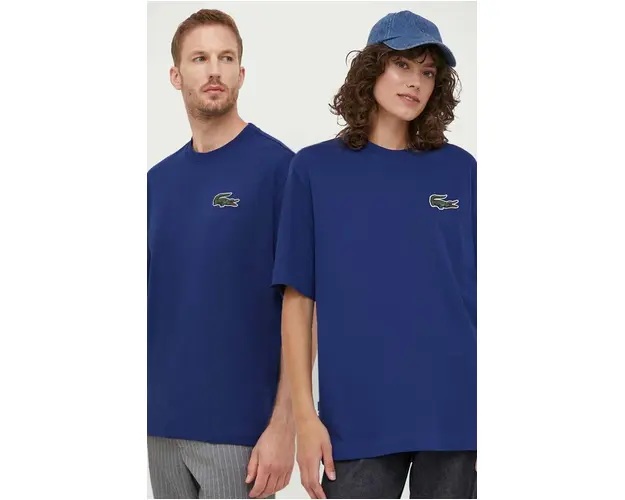Lacoste tricou din bumbac cu imprimeu