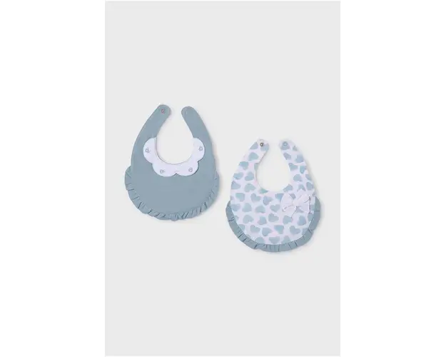 Mayoral Newborn baveta reversibila pentru copii 2-pack