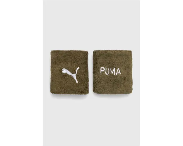 Puma bratari Fit 2-pack culoarea verde, 054305 54305