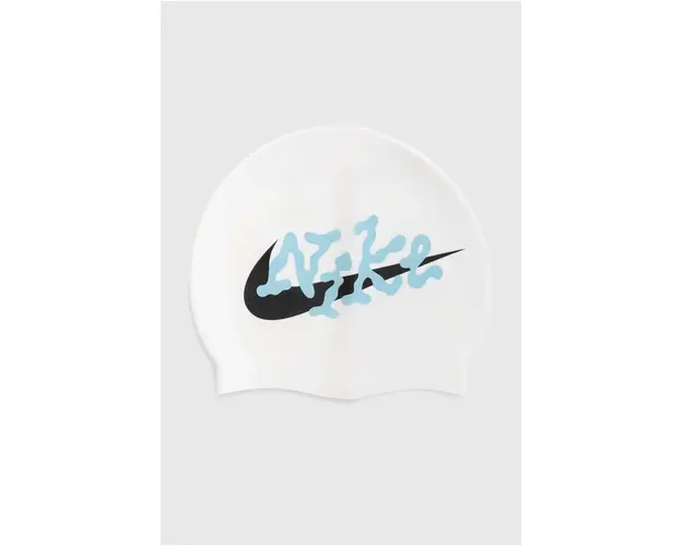 Nike casca inot culoarea alb