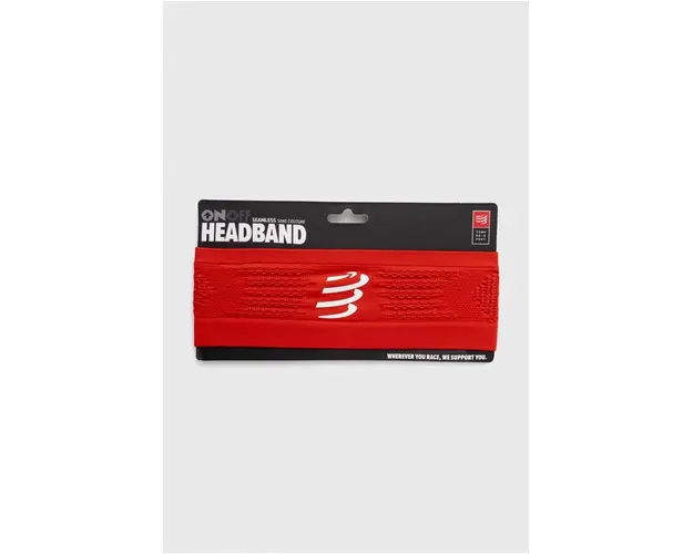 Compressport bentita pentru cap Headband On/Off culoarea rosu, XBNU3903