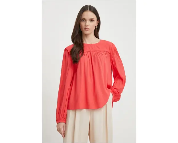 Pepe Jeans bluza BERENICE femei, culoarea roz, neted