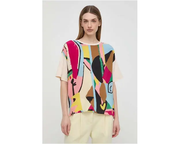 Weekend Max Mara bluza de matase modelator