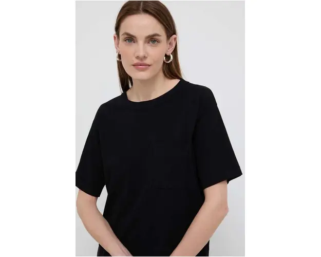 Max Mara Leisure tricou culoarea negru 2416360000000