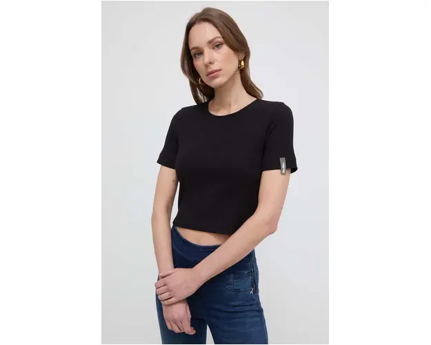 Max Mara Leisure tricou culoarea negru 2416940000000