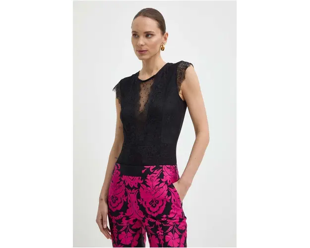 Morgan body DUNY femei, culoarea negru, neted, DUNY