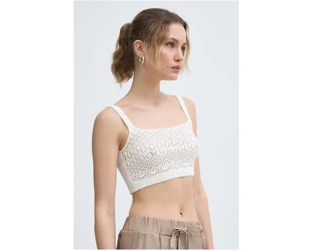 MAX&Co. top femei, culoarea bej, 2416361024200 2416360000000