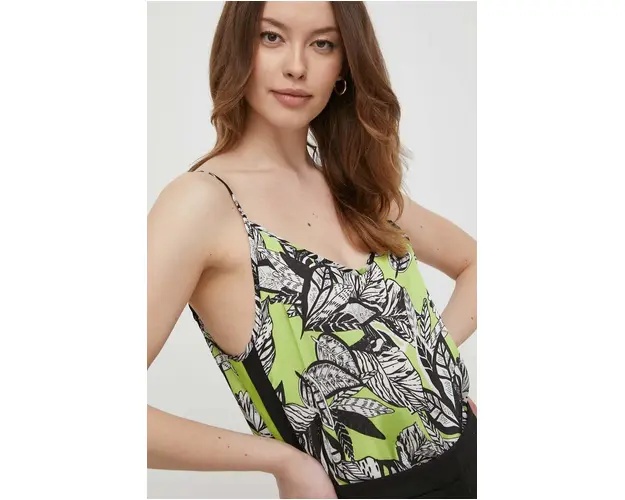 Artigli bluza femei, culoarea verde, modelator