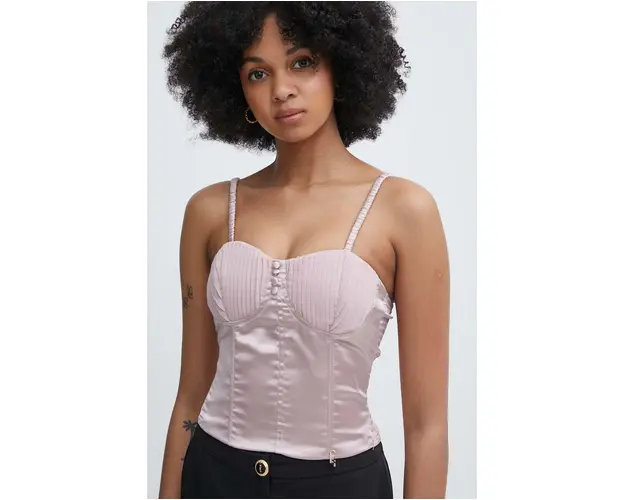 Artigli top culoarea roz, neted, AC38696