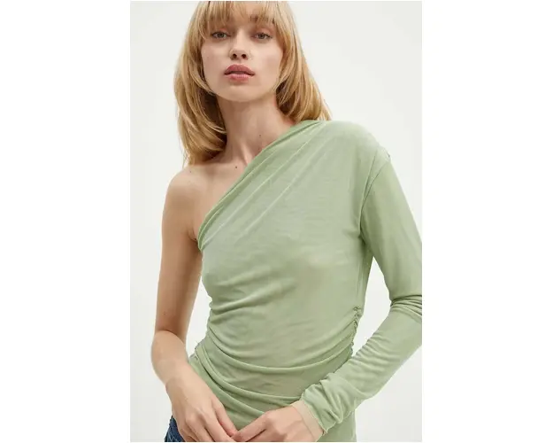 Day Birger et Mikkelsen bluza CN femei, culoarea verde, neted, DAY65243116