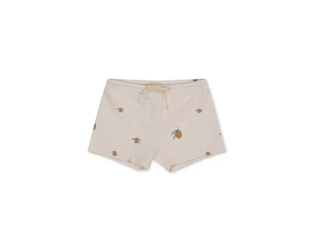 Konges Sløjd pantaloni scurti de baie copii culoarea galben