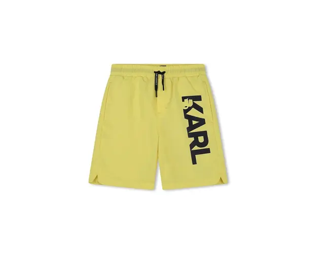 Karl Lagerfeld pantaloni scurti de baie copii culoarea galben