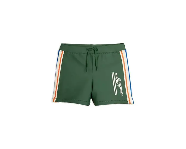 Mini Rodini costum de baie copii culoarea verde