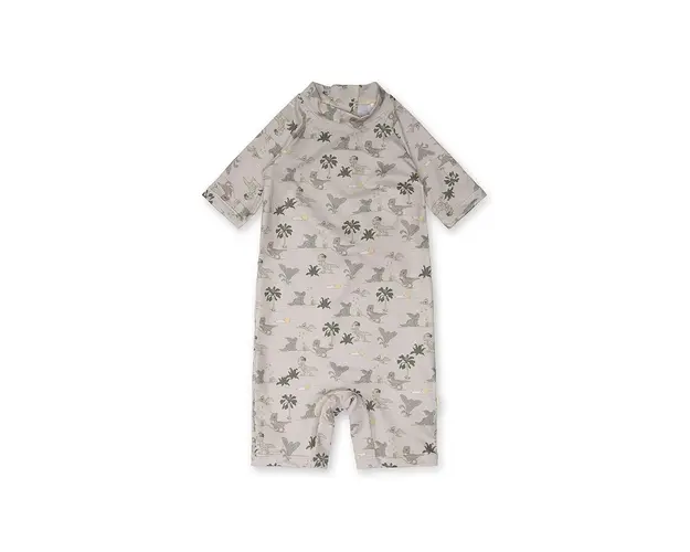 That's mine costum de baie dintr-o bucata pentru bebelusi Sirius culoarea gri