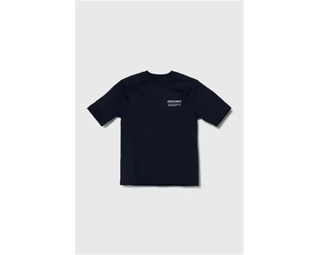 Abercrombie & Fitch tricou de inot pentru copii culoarea albastru marin