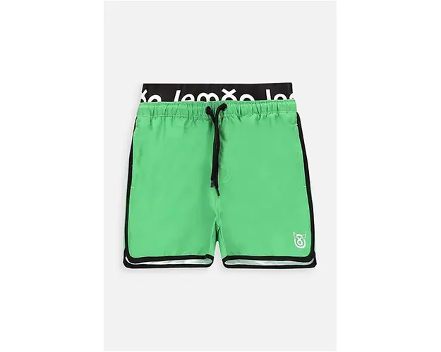 Lemon Explore pantaloni scurti de baie copii culoarea verde