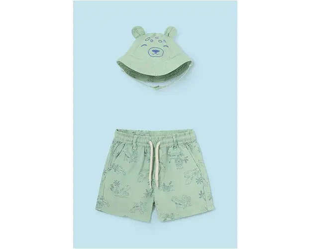 Mayoral pantaloni scurti de baie pentru bebelusi culoarea verde