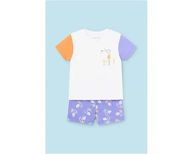 Mayoral costum de baie pentru bebelusi culoarea violet