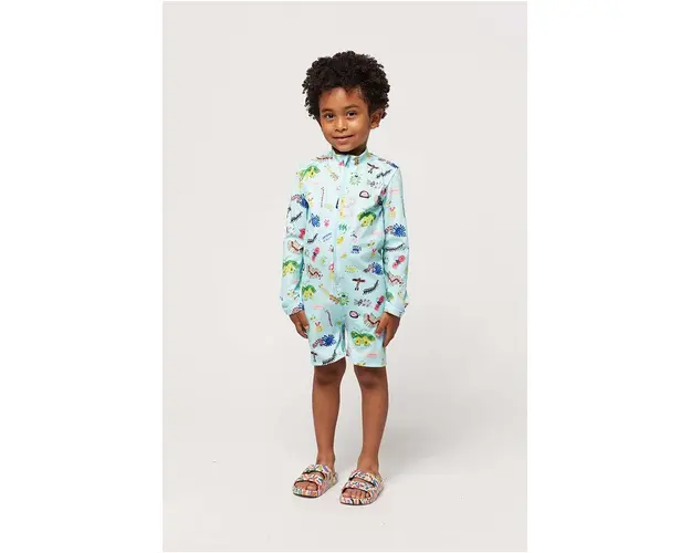 Bobo Choses costum de baie copii culoarea turcoaz