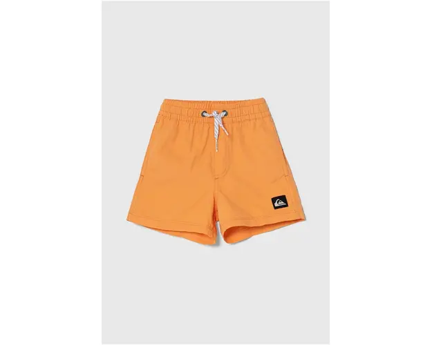 Quiksilver pantaloni scurti de baie copii SOLID BOY 12 culoarea portocaliu