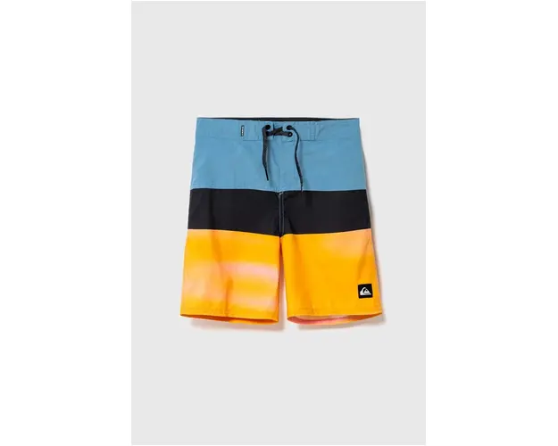 Quiksilver pantaloni scurti de baie copii EVERYDAYPANEL culoarea portocaliu