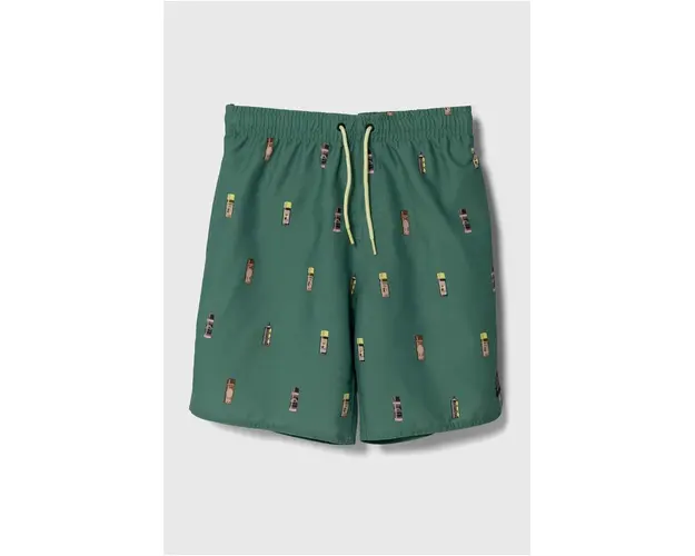 Protest pantaloni scurti de baie copii PRTBITMAP culoarea verde
