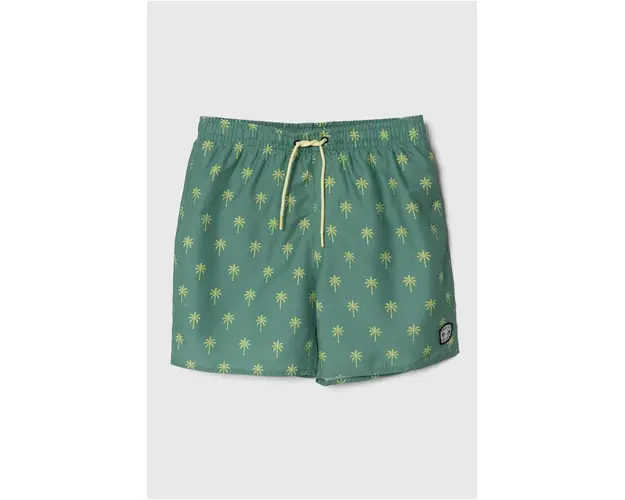 Protest pantaloni scurti de baie copii PRTFONZ culoarea verde