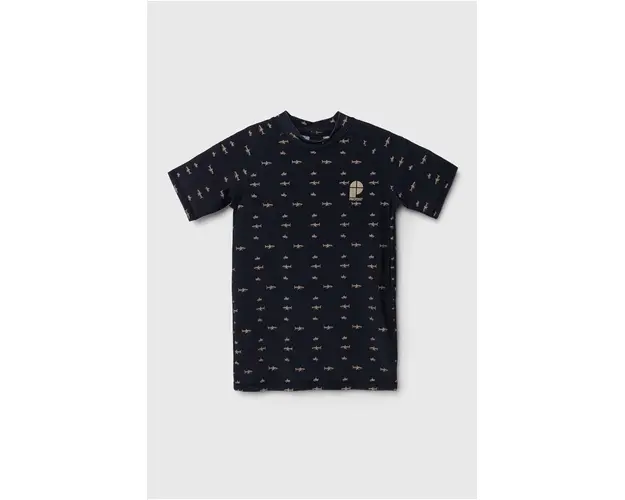 Protest tricou de inot pentru copii PRTBREAK culoarea albastru marin