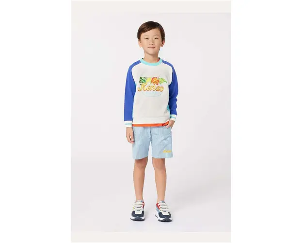 Kenzo Kids hanorac de bumbac pentru copii modelator