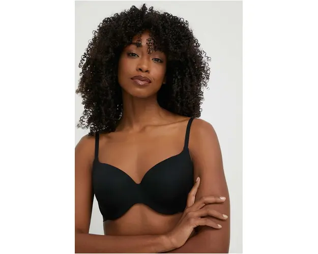 BOSS sutien culoarea negru, uni 50509980