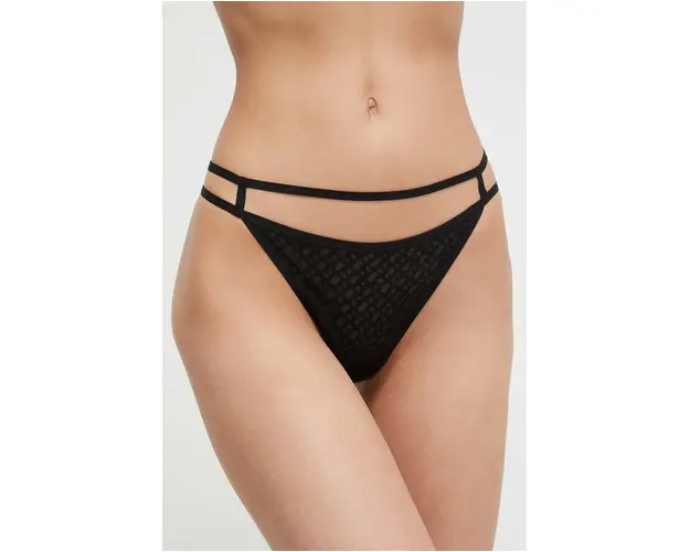 BOSS tanga culoarea negru, transparent 50510007