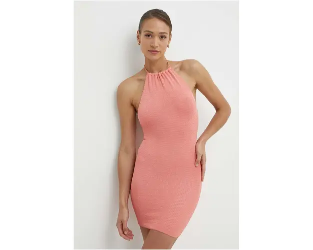 Bond Eye rochie de plaja culoarea portocaliu