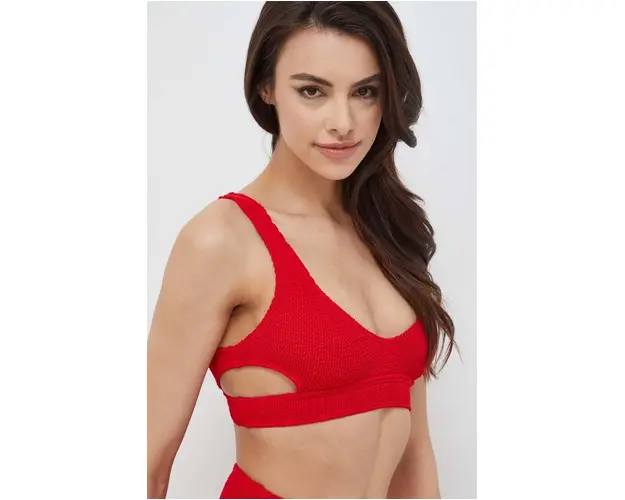 Bond Eye sutien de baie culoarea rosu, cupa moale