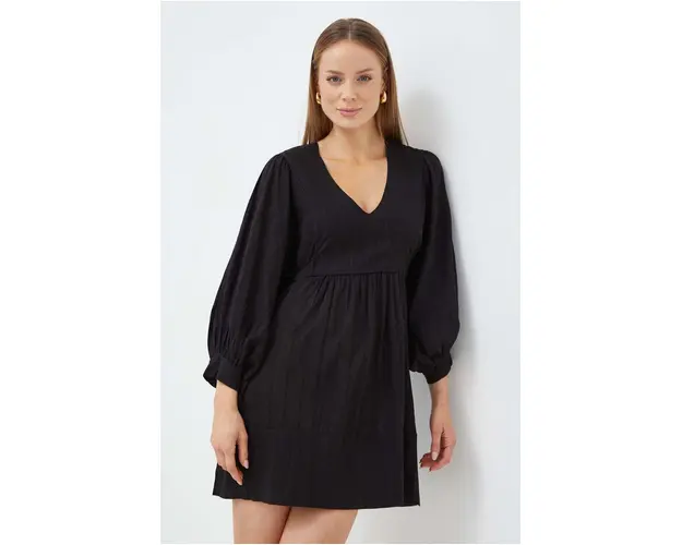 Melissa Odabash rochie de plaja din bumbac culoarea negru
