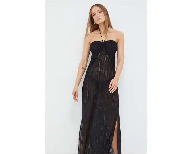 Melissa Odabash rochie de plaja culoarea negru