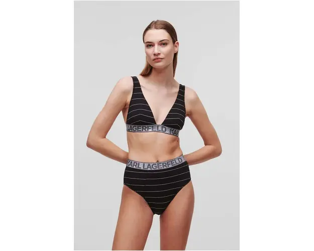 Karl Lagerfeld sutien culoarea negru, modelator